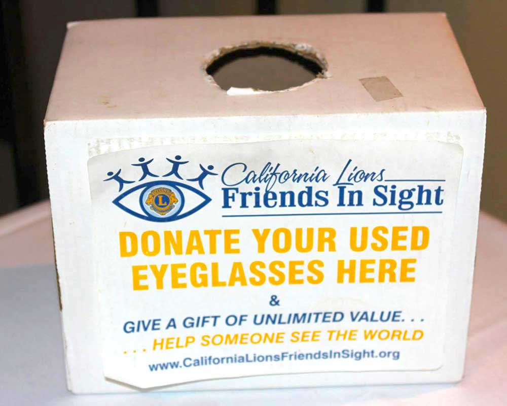 Lions Club asks residents to donate their unwanted glasses